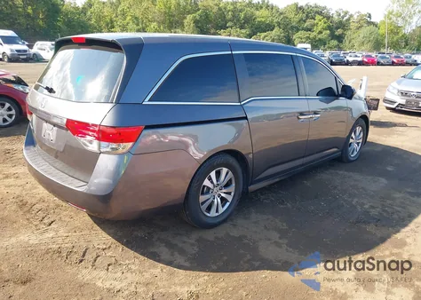 2016 Honda Odyssey Ex from USA, damaged, VIN 5FNRL5H47GB068116